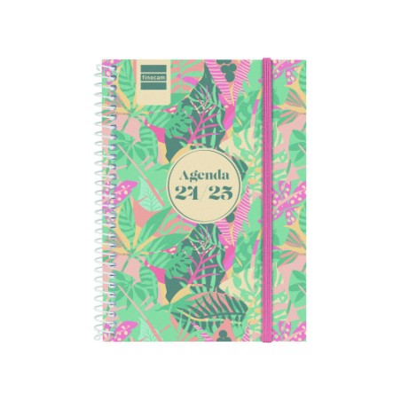 AGENDA ESCOLAR 2024-2025 8o 120X164 SEMANA VISTA HORIZONTAL SECUNDARIA EXOTIC FINOCAM 634224725