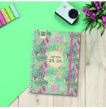 AGENDA ESCOLAR 2024-2025 8o 120X164 SEMANA VISTA HORIZONTAL SECUNDARIA EXOTIC FINOCAM 634224725