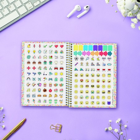 AGENDA ESCOLAR 2024-2025 8o 120X164 1 DIA PAGINA SECUNDARIA LILAC FINOCAM 634264625