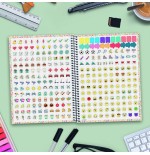 AGENDA ESCOLAR 2024-2025 4o 155X212 SEMANA VISTA HORIZONTAL SECUNDARIA NEGRO FINOCAM 634204025