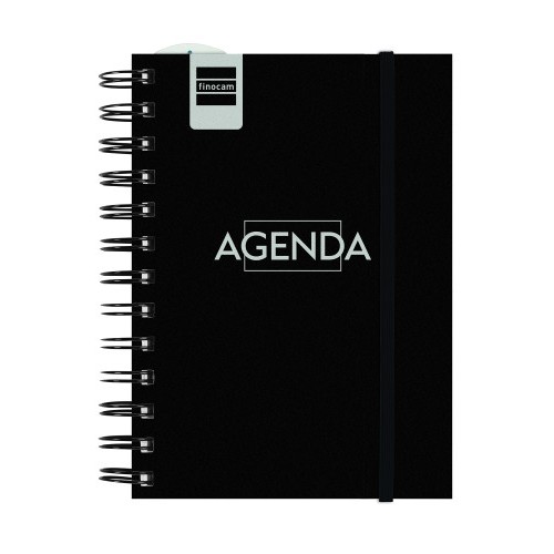 AGENDA ESCOLAR 2024-2025 8o 120X169 1 DIA PAGINA MINI-INSTITUT NEGRO FINOCAM 530203925
