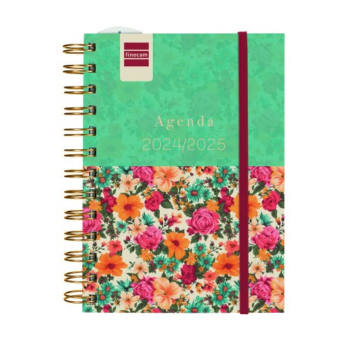 AGENDA ESCOLAR 2024-2025 8o 120X169 1 DIA PAGINA MINI-INSTITUT GARDEN FINOCAM 530204125