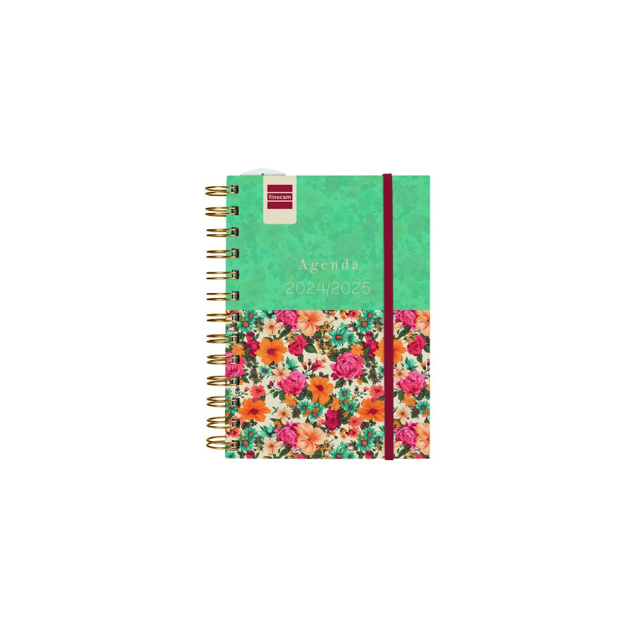 AGENDA ESCOLAR 2024-2025 8o 120X169 1 DIA PAGINA MINI-INSTITUT GARDEN FINOCAM 530204125