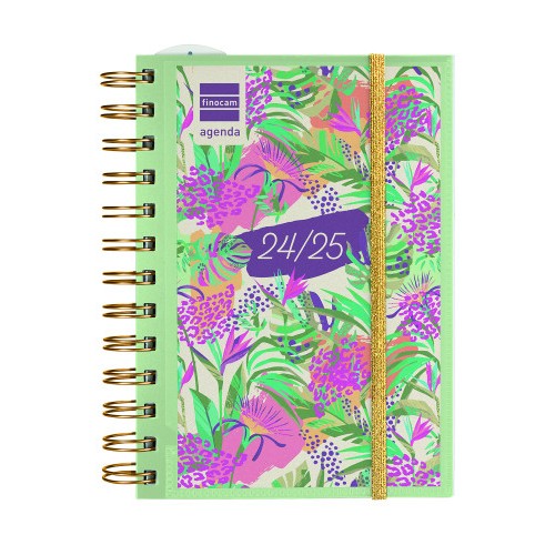 AGENDA ESCOLAR 2024-2025 8o 120X169 1 DIA PAGINA MINI-INSTITUT PERSONALIZABLE FINOCAM 530204225