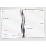 AGENDA ESCOLAR 2024-2025 E10-155X212 1 DIA PAGINA ESPIR LABEL ROJO FINOCAM 633123025