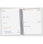 AGENDA ESCOLAR 2024-2025 E10-155X212 1 DIA PAGINA ESPIR LABEL NEGRO FINOCAM 633126025