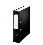 1704-ARCHIVADOR DE PALANCA PLASTICO FORRADO FORMATO A4 (318X287MM.) LOMO 75 MM. NEGRO ESSELTE 42312