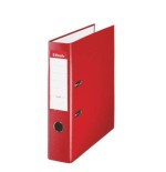 1705-ARCHIVADOR DE PALANCA PLASTICO FORRADO FORMATO FOLIO (350X287MM.) LOMO 75 MM. ROJO ESSELTE 42301