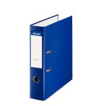 1706-ARCHIVADOR DE PALANCA PLASTICO FORRADO FORMATO A4 (318X287MM.) LOMO 75 MM. AZUL ESSELTE 42311