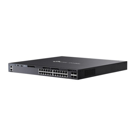 TP-Link Omada SG6428XHP switch Gestionado L3 Gigabit Ethernet (10/100/1000) Energia sobre Ethernet (PoE) 1U Negro