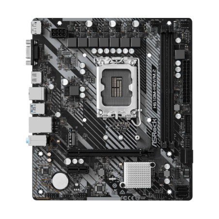 17123-Asrock H610M-HDV/M.2 R2.0 Intel H610 LGA 1700 micro ATX