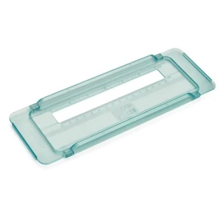 17155-Colop 164874 accesorio para impresora portatil Regla Azul, Transparente 1 pieza(s) e mark go