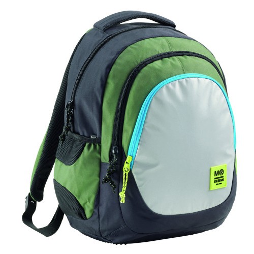 17201-MOCHILA TRIPLE BERLIN RECICLADA RIDER GREEN MIQUELRIUS MR19332