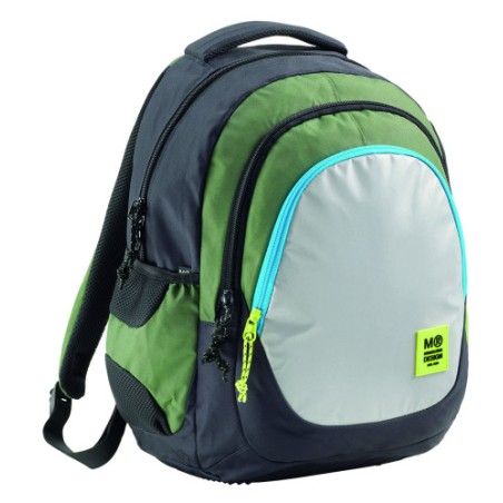 17201-MOCHILA TRIPLE BERLIN RECICLADA RIDER GREEN MIQUELRIUS MR19332