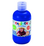 17228-BOTELLA TEMPERA 250 ML. AZUL CARIOCA 40424/05