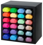 17238-Faber-Castell 254602 marcador 24 pieza(s) Punta de cincel Multicolor