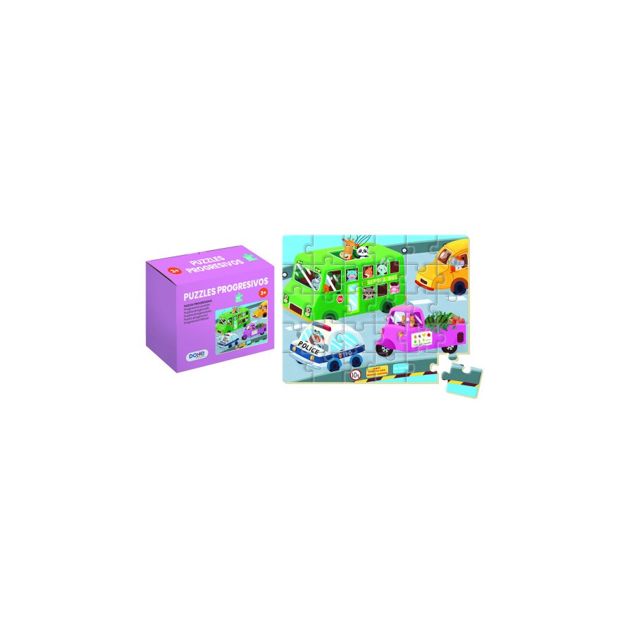 17266-PUZZLE DE 30 PIEZAS - A PARTIR DE 3 ANOS DOHE 65007