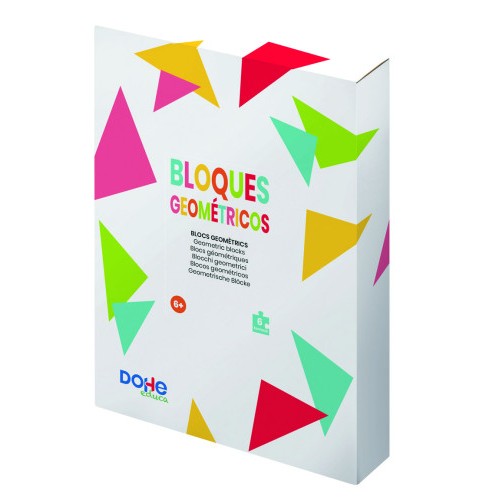17270-CAJA BLOQUES GEOMETRICOS - A PARTIR DE 6 ANOS.  DOHE 1003
