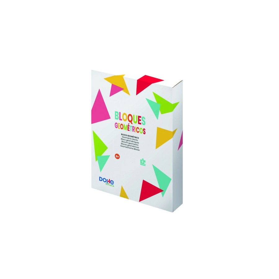 17270-CAJA BLOQUES GEOMETRICOS - A PARTIR DE 6 ANOS.  DOHE 1003