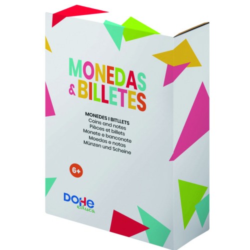 17272-CAJA MONEDAS Y BILLETES - A PARTIR DE 6 ANOS DOHE 1016