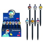 17288-EXPOSITOR CON 24 PORTAMINAS ASTRONAUTAS-ANIMALES - NASA DOHE 79659