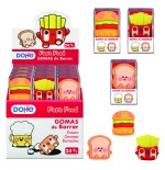 17293-EXPOSITOR CON 24 GOMA DE BORRAR FAST FOOD DOHE 79673