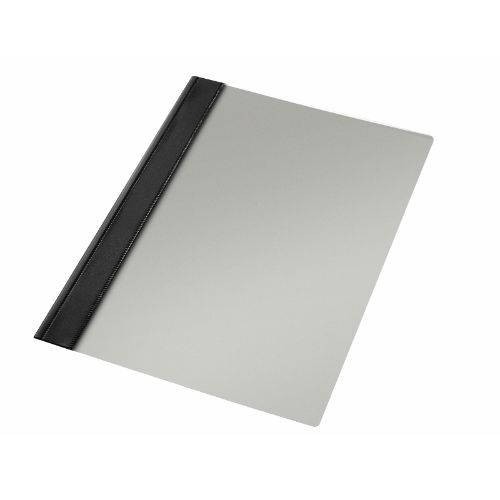 1733-CAJA 50 DOSIERS FASTENER PVC FORMATO FOLIO COLOR NEGRO ESSELTE 13209