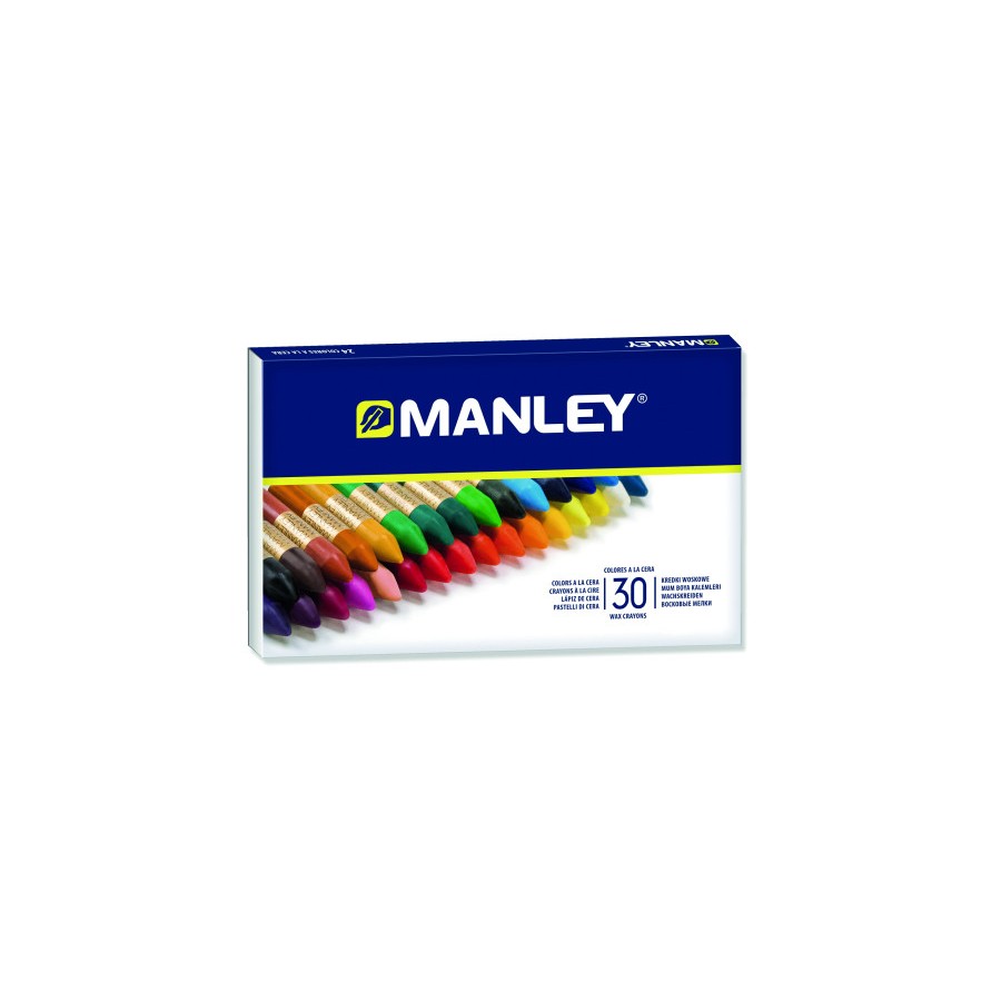 17336-ESTUCHE 30 CERAS MANLEY MNC00077