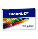 17336-ESTUCHE 30 CERAS MANLEY MNC00077
