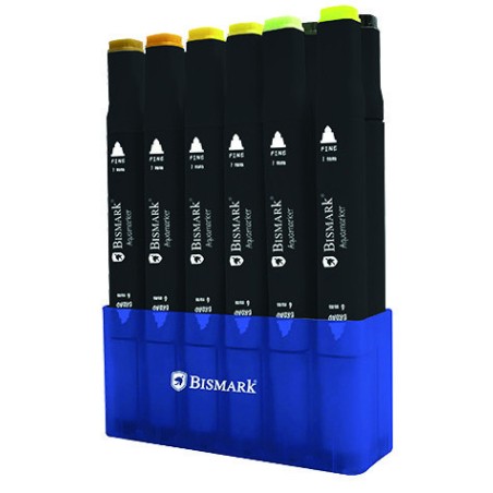 17360-ESTUCHE 12 ROTULADORES DOBLE PUNTA BISMARK 331975