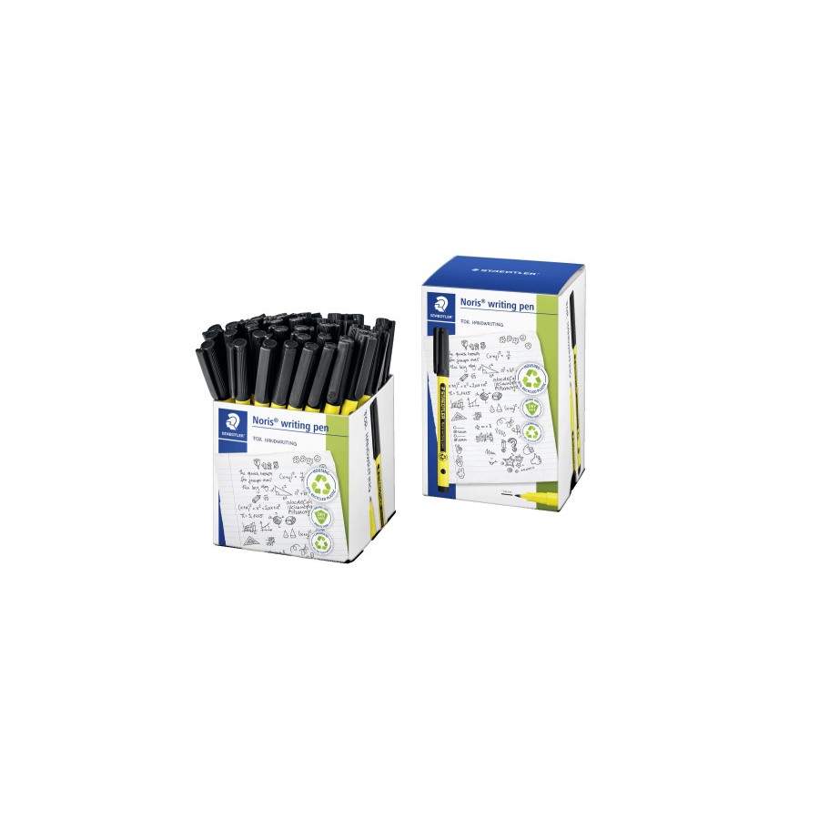 17377-Staedtler Noris rotulador de punta fina Fino Negro