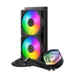 17417-Cooler Master MasterLiquid 240 ATMOS Procesador Kit de refrigeracion liquida 12 cm Negro