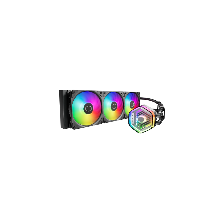 17418-Cooler Master MasterLiquid 360 ATMOS Procesador Kit de refrigeracion liquida 12 cm Negro