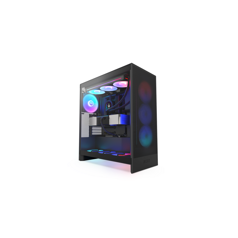 NZXT H7 Flow RGB Midi Tower Negro