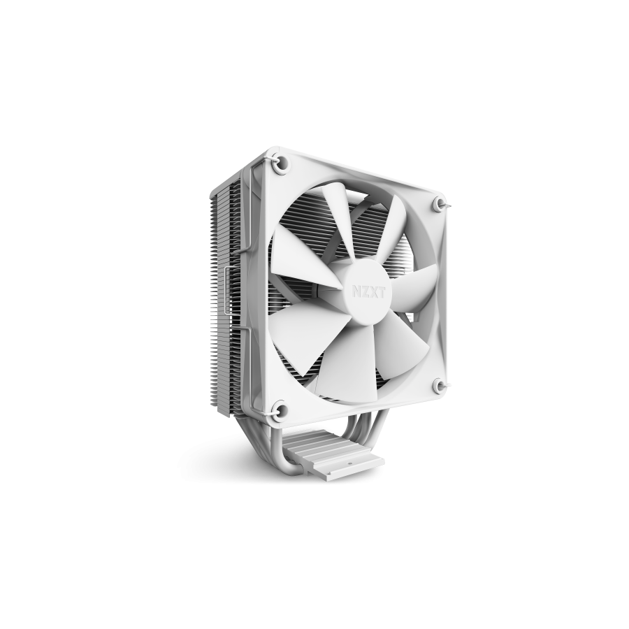 NZXT T120 Procesador Refrigerador de aire 12 cm Blanco 1 pieza(s)