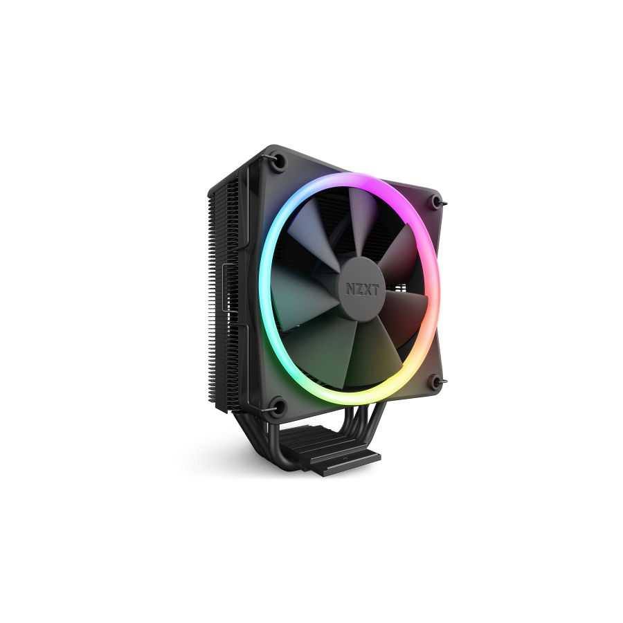 NZXT T120 RGB Procesador Refrigerador de aire 12 cm Negro 1 pieza(s)