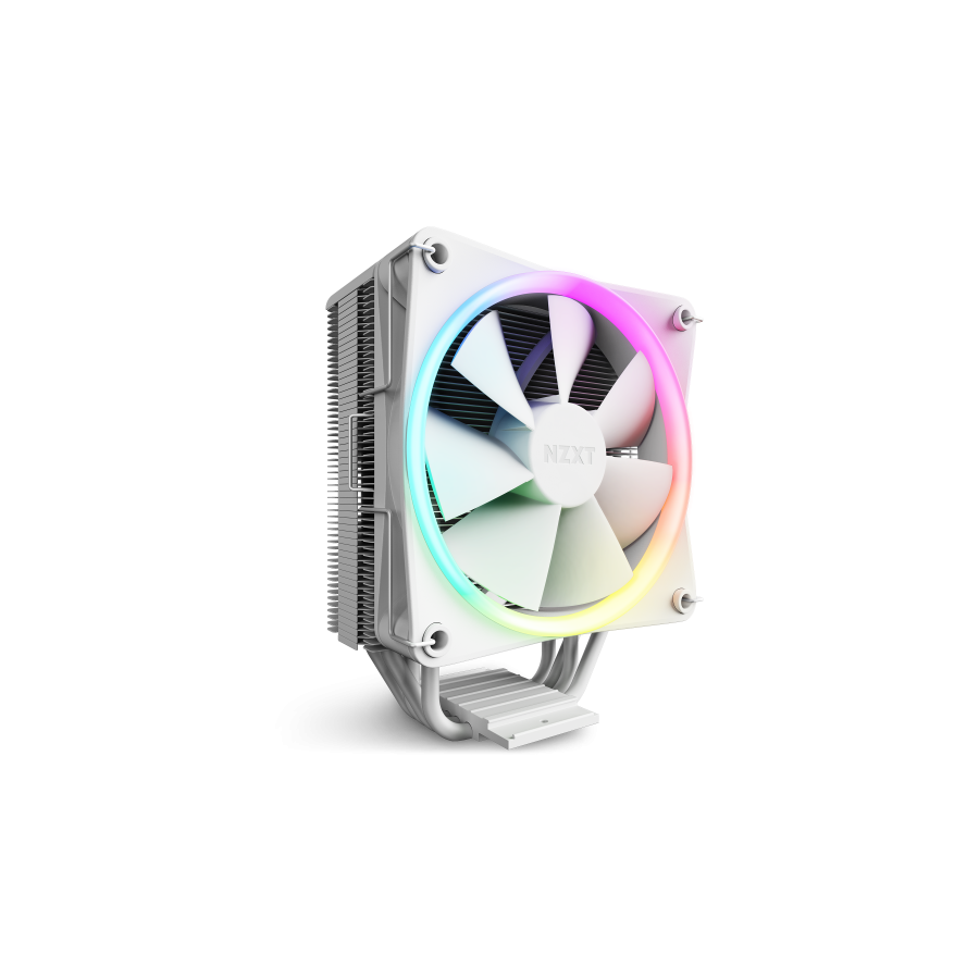 NZXT T120 RGB Procesador Refrigerador de aire 12 cm Blanco 1 pieza(s)