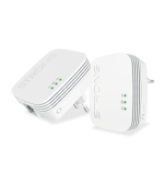 Strong POWERL600DUOMINI adaptador de red PowerLine 600 Mbit/s Ethernet Blanco 2 pieza(s)