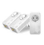 17492-Strong Powerline 600 Triple Pack EU V2 600 Mbit/s Ethernet Blanco 3 pieza(s)