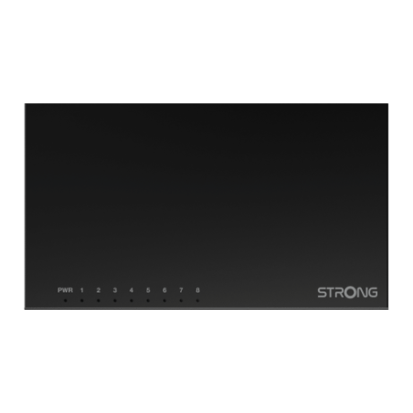 17510-Strong SW8000M switch Gigabit Ethernet (10/100/1000) Negro