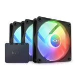 NZXT F120 RGB Core Triple Pack Carcasa del ordenador Ventilador 12 cm Negro 3 pieza(s)