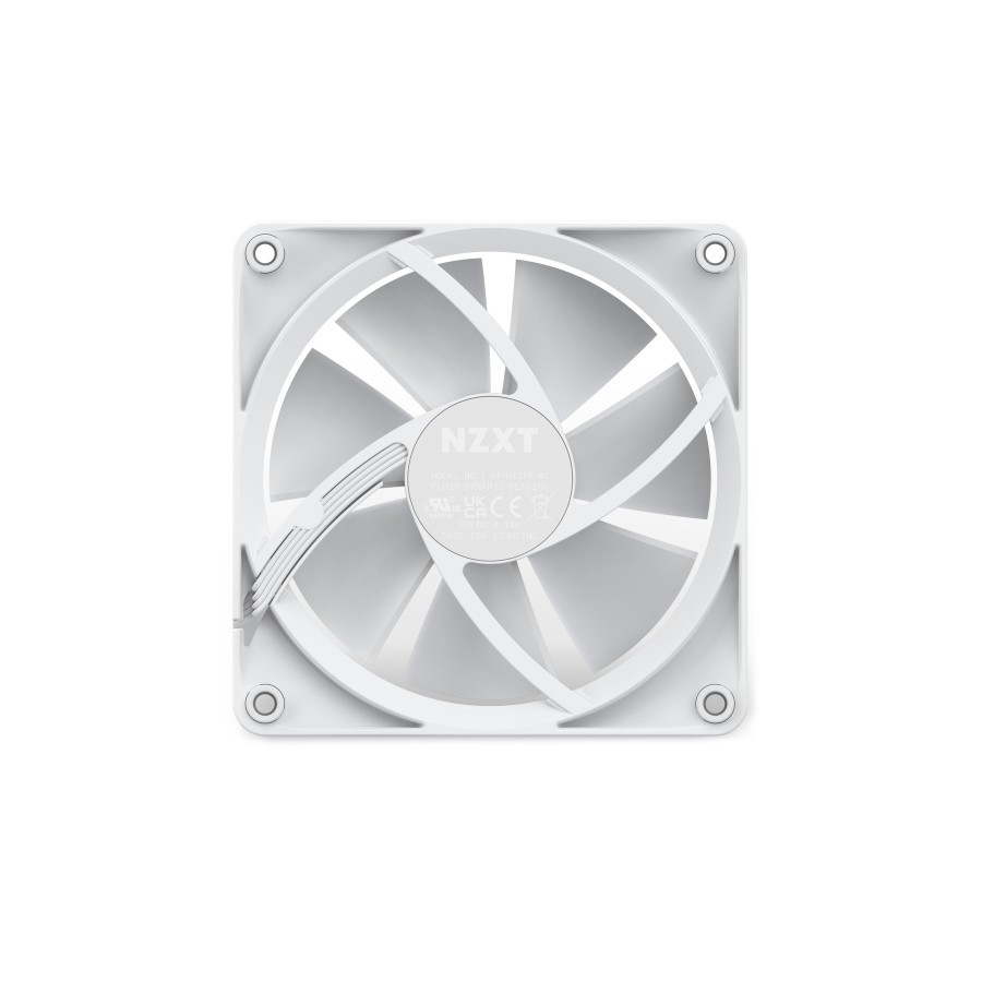 NZXT F120 RGB Carcasa del ordenador Ventilador 12 cm Blanco 1 pieza(s)