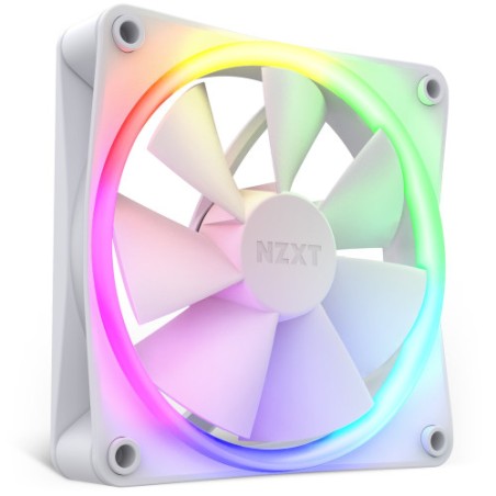 NZXT F120 RGB Carcasa del ordenador Ventilador 12 cm Blanco 1 pieza(s)