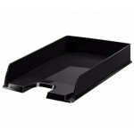 1754-BANDEJA APILABLE POLIESTIRENO EUROPOST FORMATO FOLIO COLOR OPACO NEGRO ESSELTE 623605