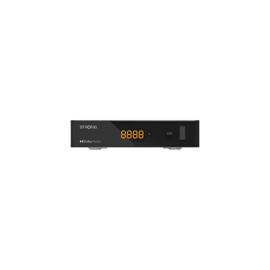 17556-Strong SRT 7030 decodificador 1 sintonizador(es) Alambrico Negro