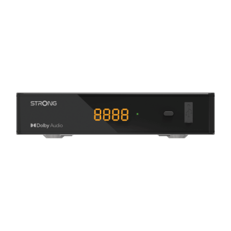 17556-Strong SRT 7030 decodificador 1 sintonizador(es) Alambrico Negro