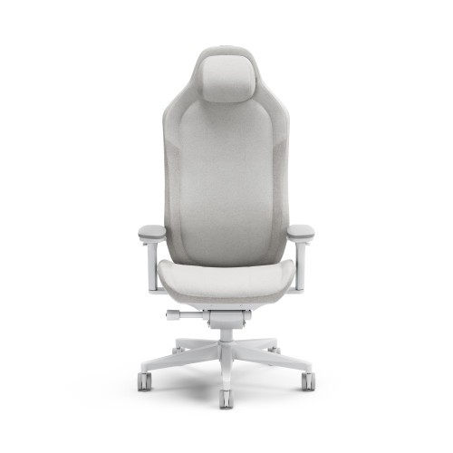 17682-Fractal Design FD-CH-RE1F-02 silla para videojuegos Silla para videojuegos de PC Asiento acolchado Blanco
