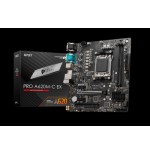 PLACA MSI PRO A620M-C EX,AMD,AM5,A620,2DDR5,128GB,VGA+DVI+HDMI+DP,GBLAN,4SATA6.0+2XM.2,4USB3.2+1USB3.2 TYPE-C,MATX