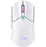 17719-HP HyperX Pulsefire Haste 2 Core inalambricos: raton gaming (blanco/verde/purpura)