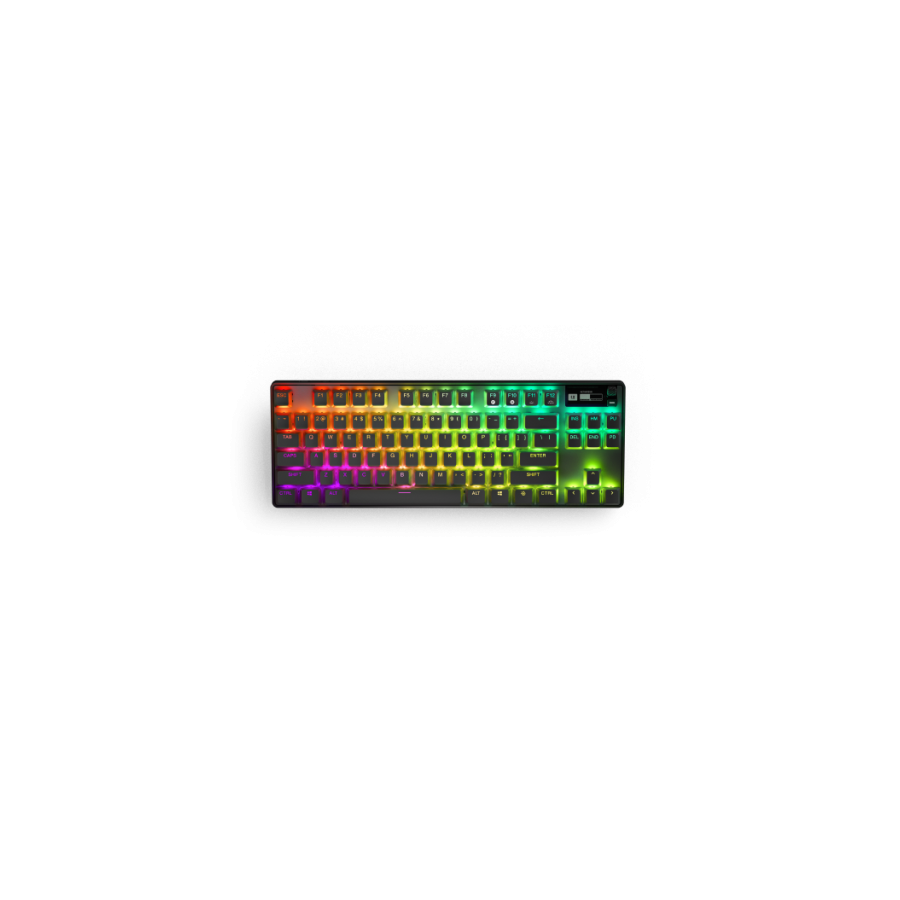 Steelseries Apex Pro TKL teclado USB + RF Wireless + Bluetooth QWERTY Ingles de EE. UU. Negro